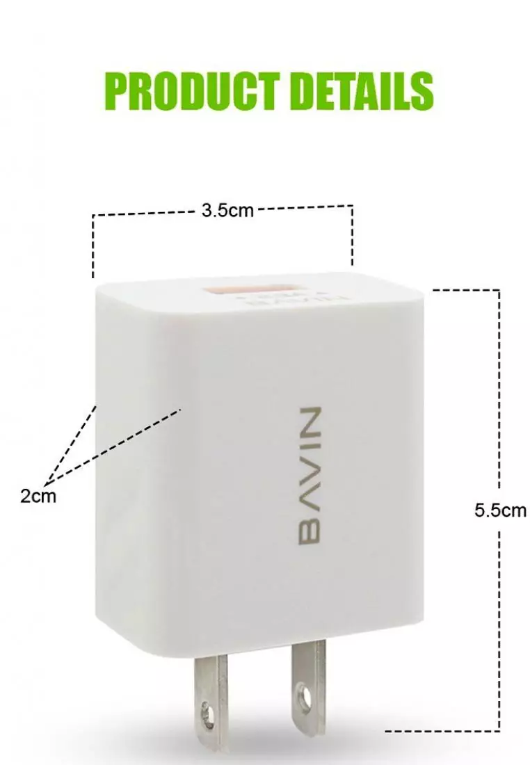 Buy Bavin Bavin Pc A Mobile Phone Wall Charger Mini Universal