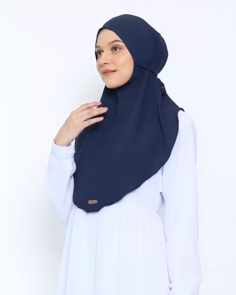 Faiza Bergo Airflow Navy