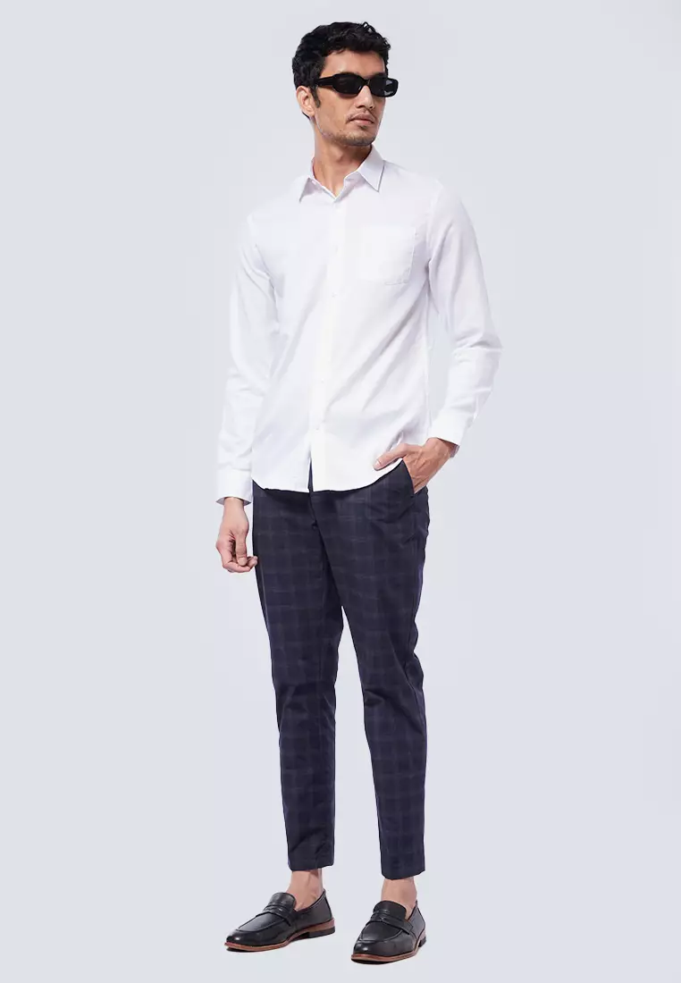 Textured Long Sleeve Shirt