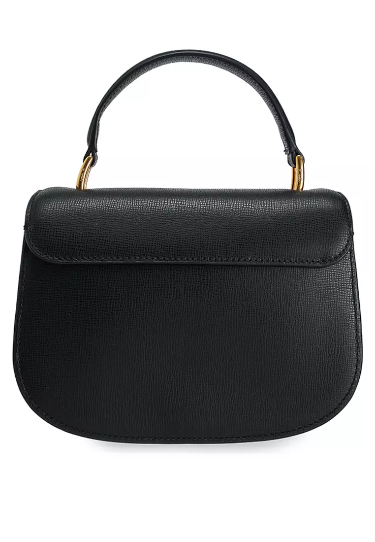 CITY Leather Top-Handle Bag