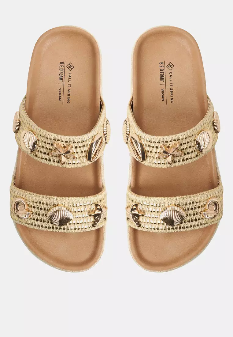 Janny Wedge Sandals