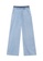 XAFITI blue Women's Summer Elastic Waist Breathable Jean - Blue 3AEC0AA256B9BAGS_1