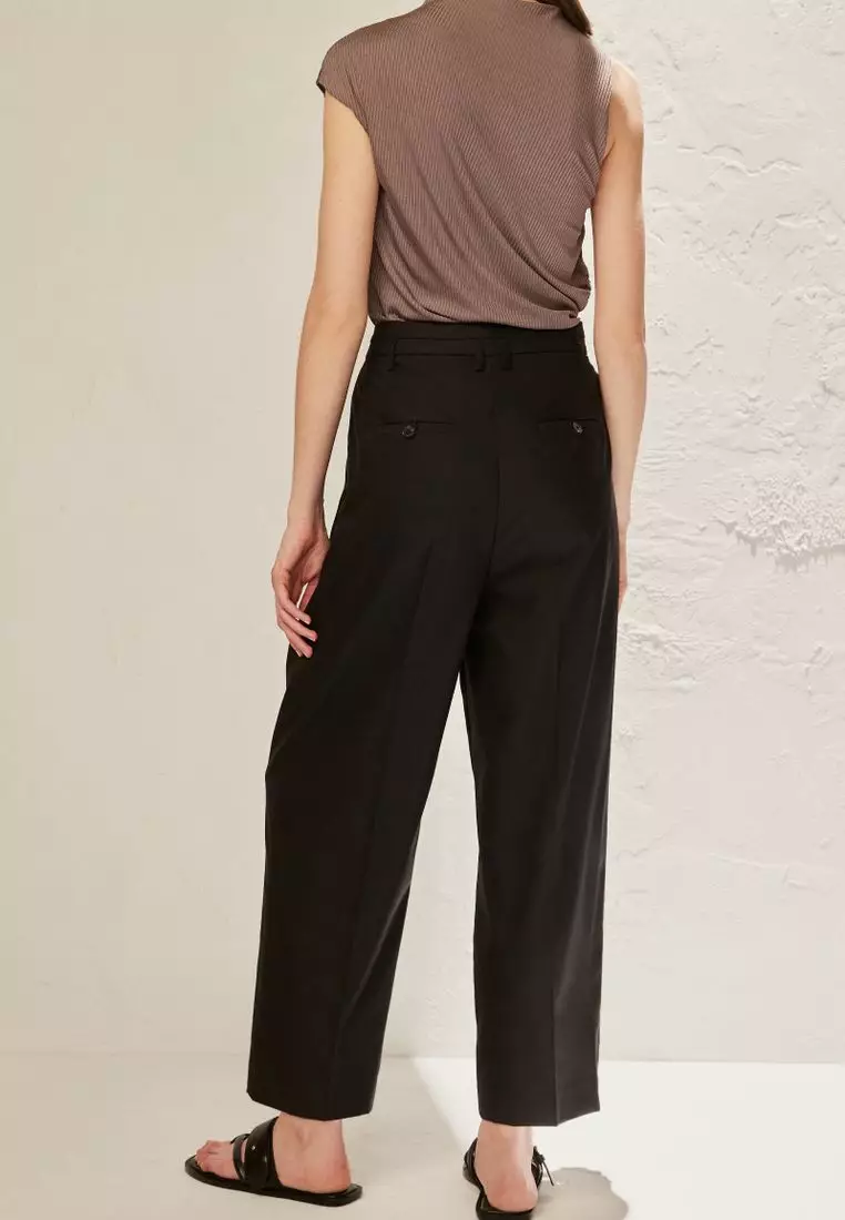 Premium Tailored Barrel Leg Trousers
