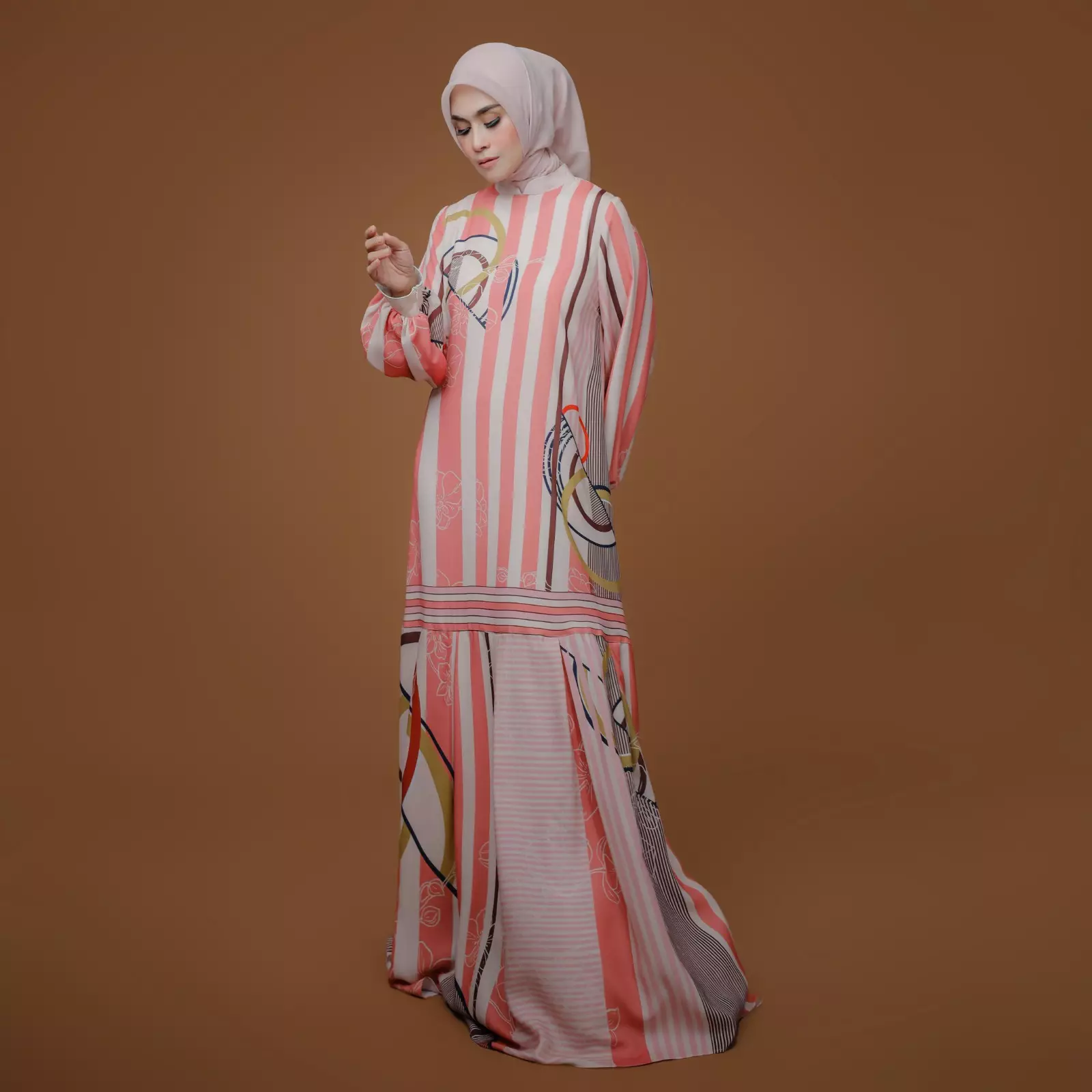 Mayra Indonesia - Dress Zea - Soft Pink