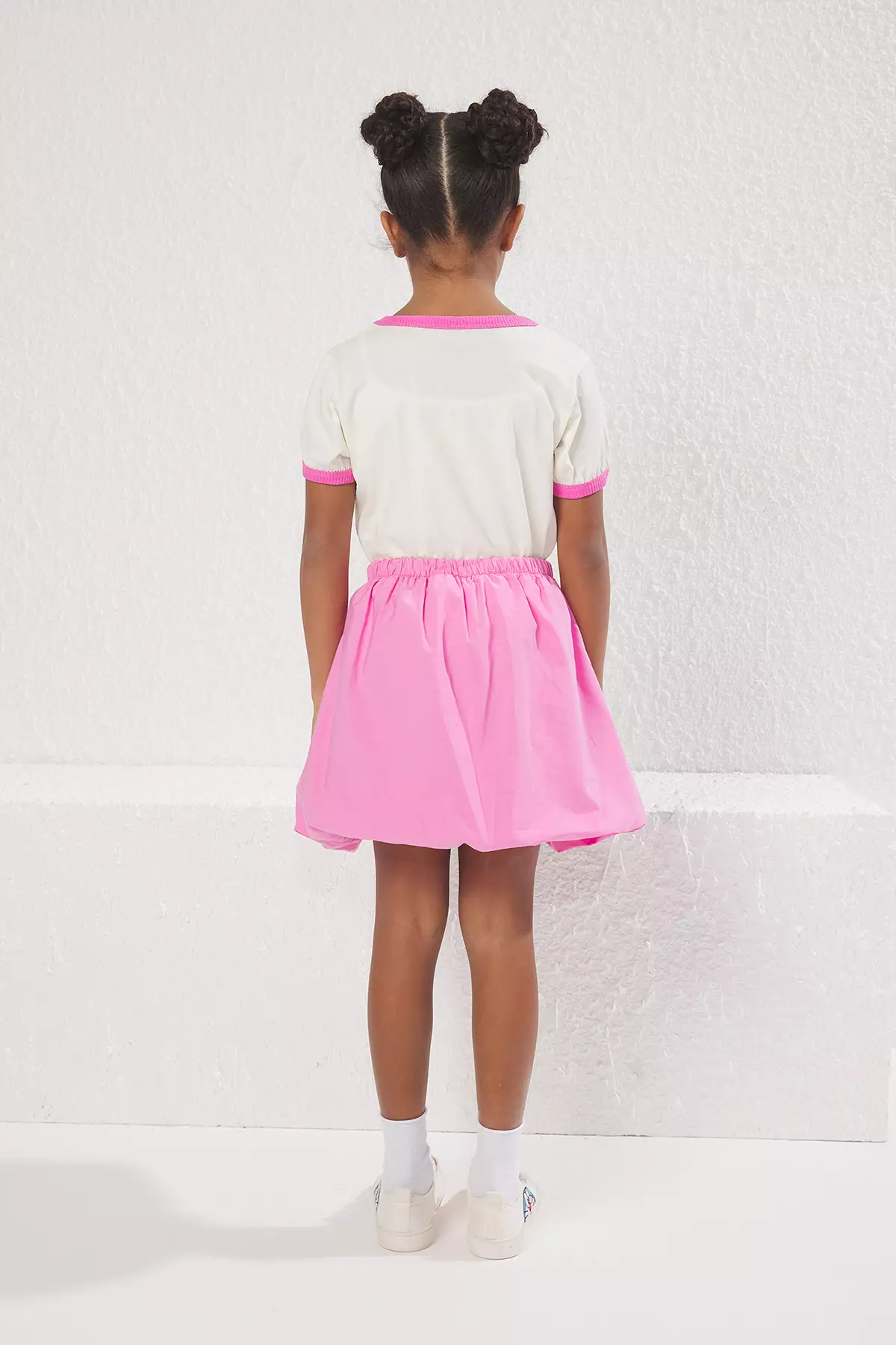 Balloon Fit Mini Skirt