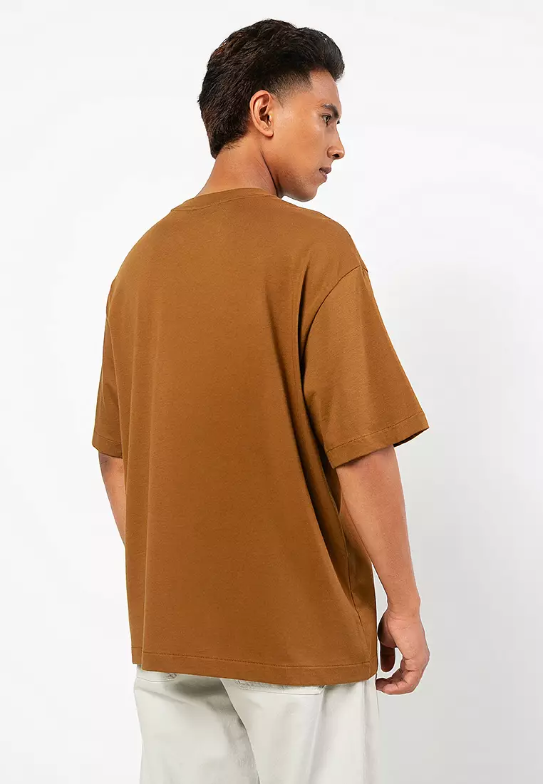 寬鬆標準商標圓領T恤 - Calvin Klein Jeans