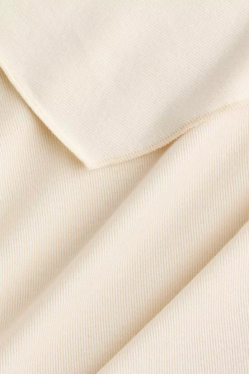 Cape-detail jersey top