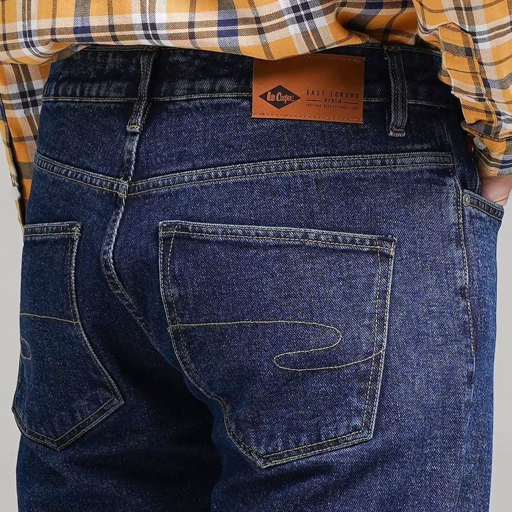 Lee Cooper Straight Fit Jeans Harry Classic Dark Blue 42