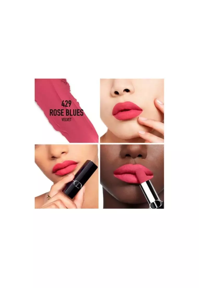 Dior Rouge Lipstick 429 Rose Blues Velvet Finish