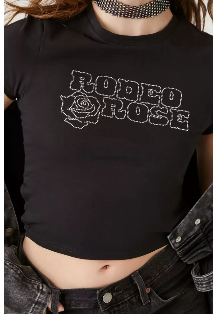 Rodeo sales rose shirt