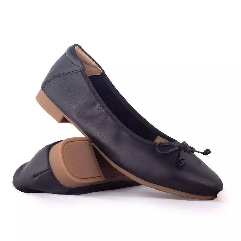 Sepatu Ballet Flats Wanita Gino Mariani Britney Black