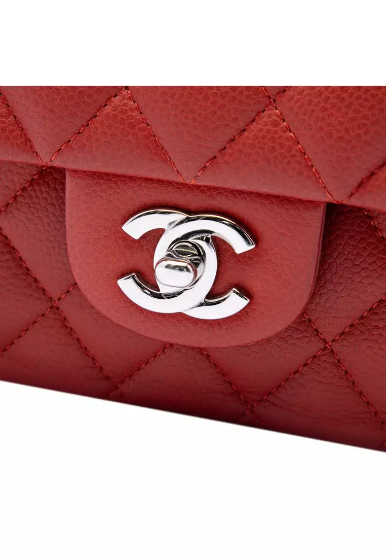 Pre-Loved Chanel Medium Classic Caviar Double Flap