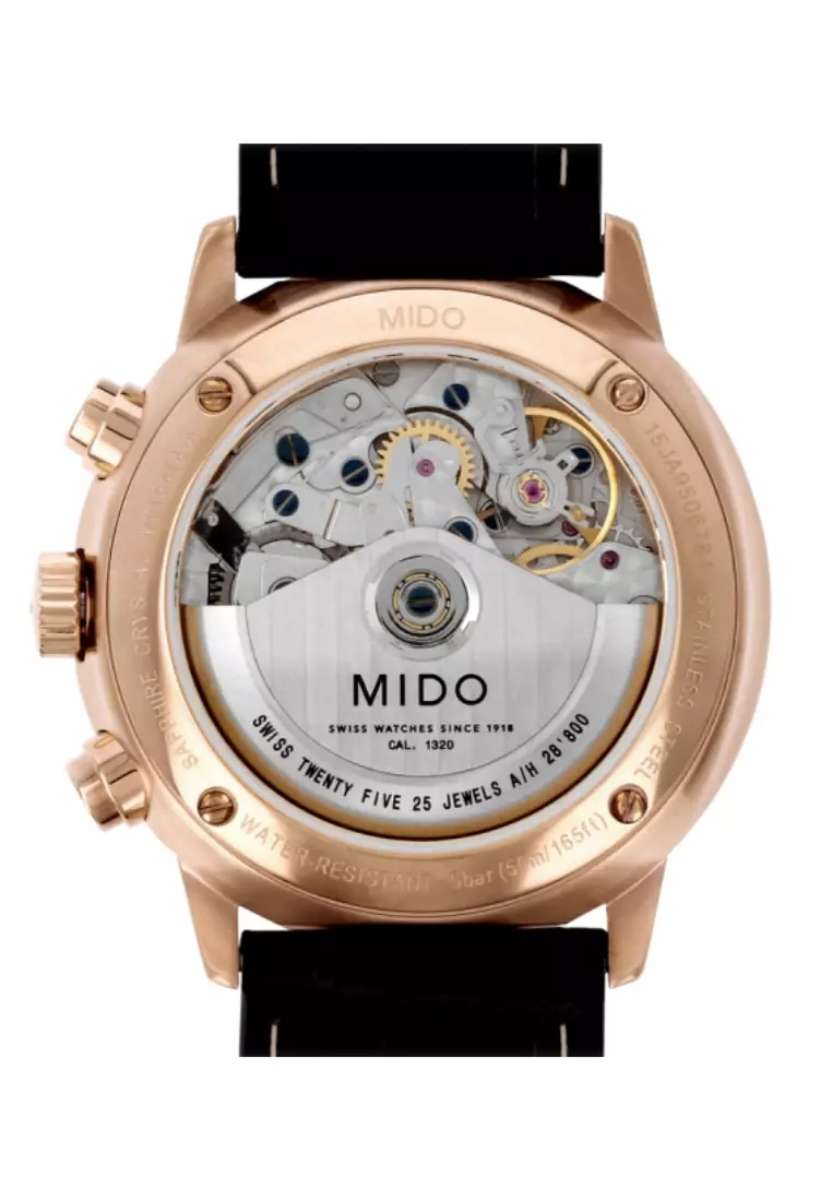 Mido Commander II Chronograph Automatic Watch M0164143603159