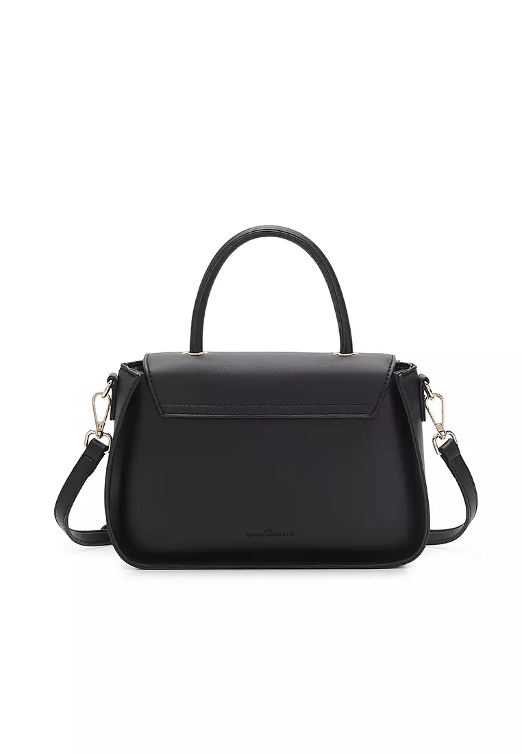 Women's Top Handle Bag / Sling Bag / Crossbody Bag / Shoulder Bag (Tas Tangan Wanita / Tas Selempang Wanita / Tas Bahu Wanita) - Hitam