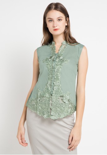 Jual Salsabila Etnic Kebaya Sleeveless Kebaya Encim 