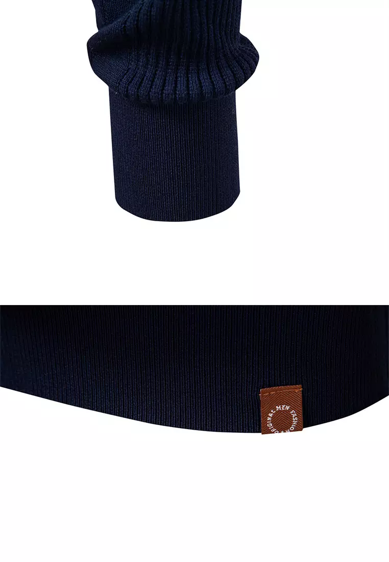 Slim Knit Polo Shirt AX-PSD6119