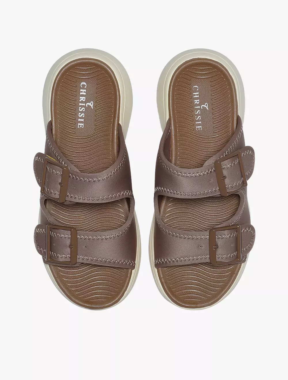 Payless Chrissie Womens Aluna Platform Sandals - Taupe_05