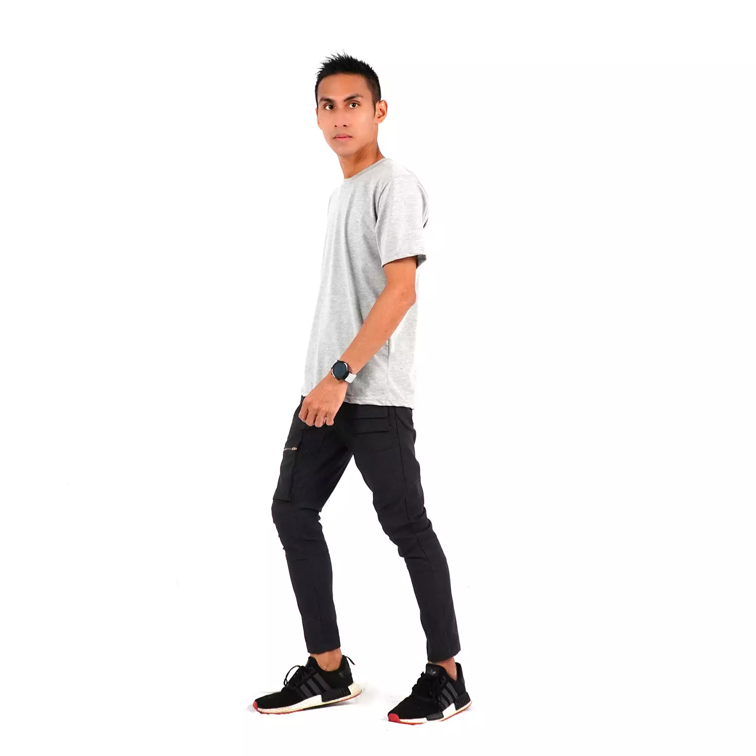 OKECHUKU Jose Celana Chino Pria Celana Panjang Pria Skinny Cargo Pria