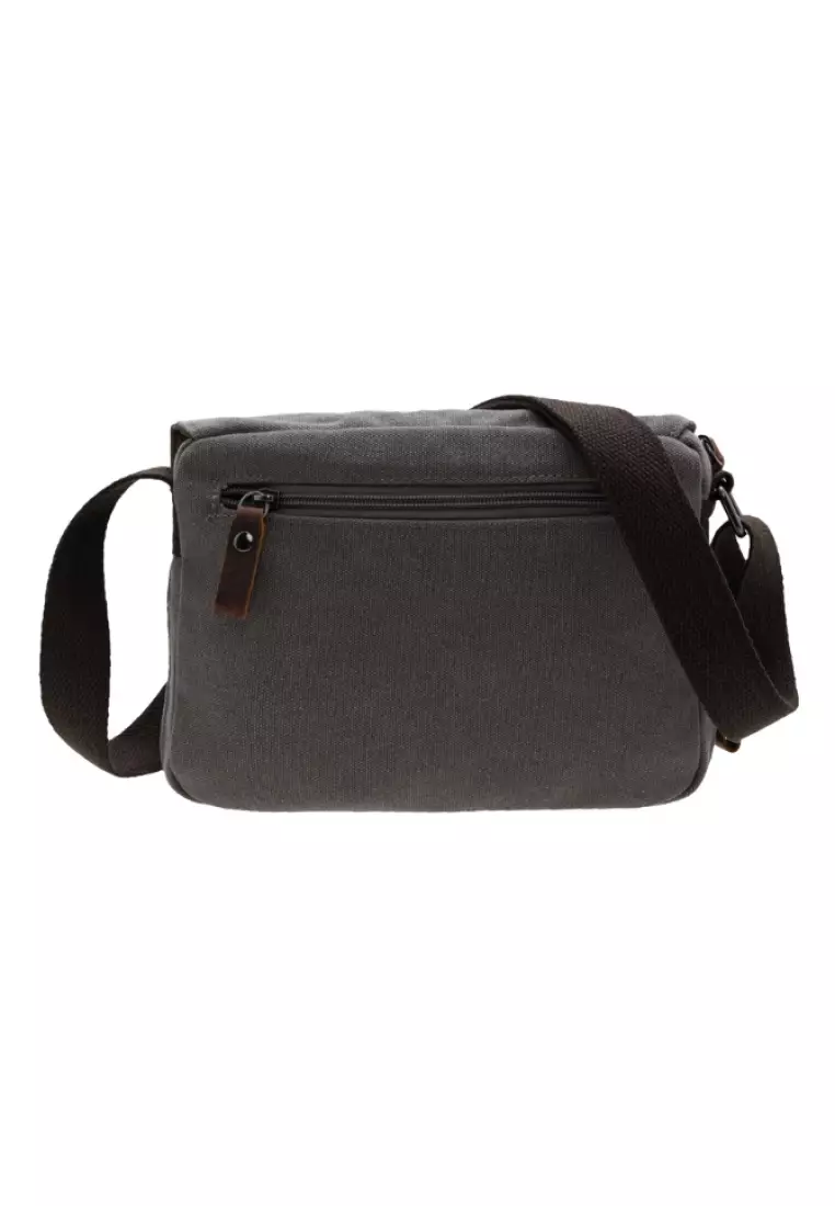 Canvas shoulder sling bag best sale