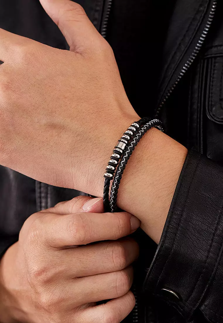 Men's Leather Bracelet