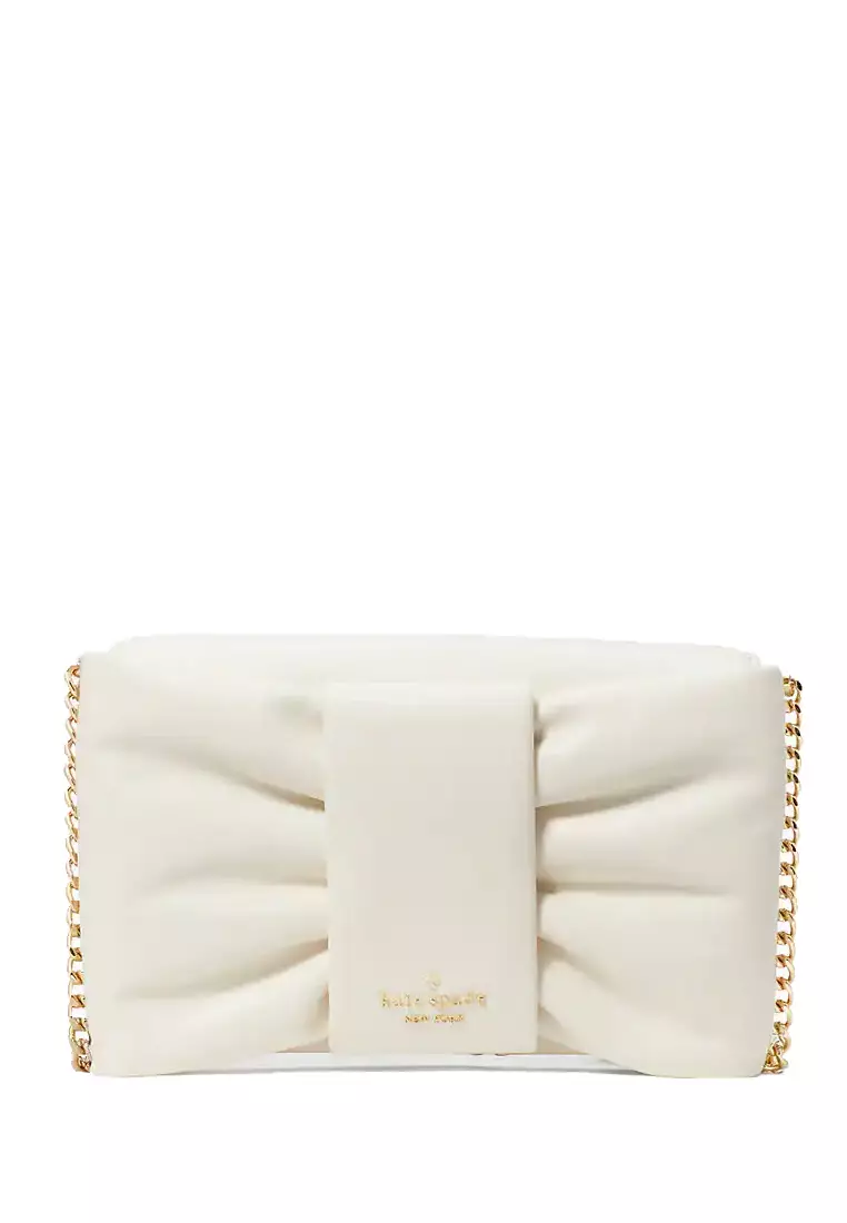 Buy KATE SPADE Katy Pearl And Pave Embellished Flap Chain