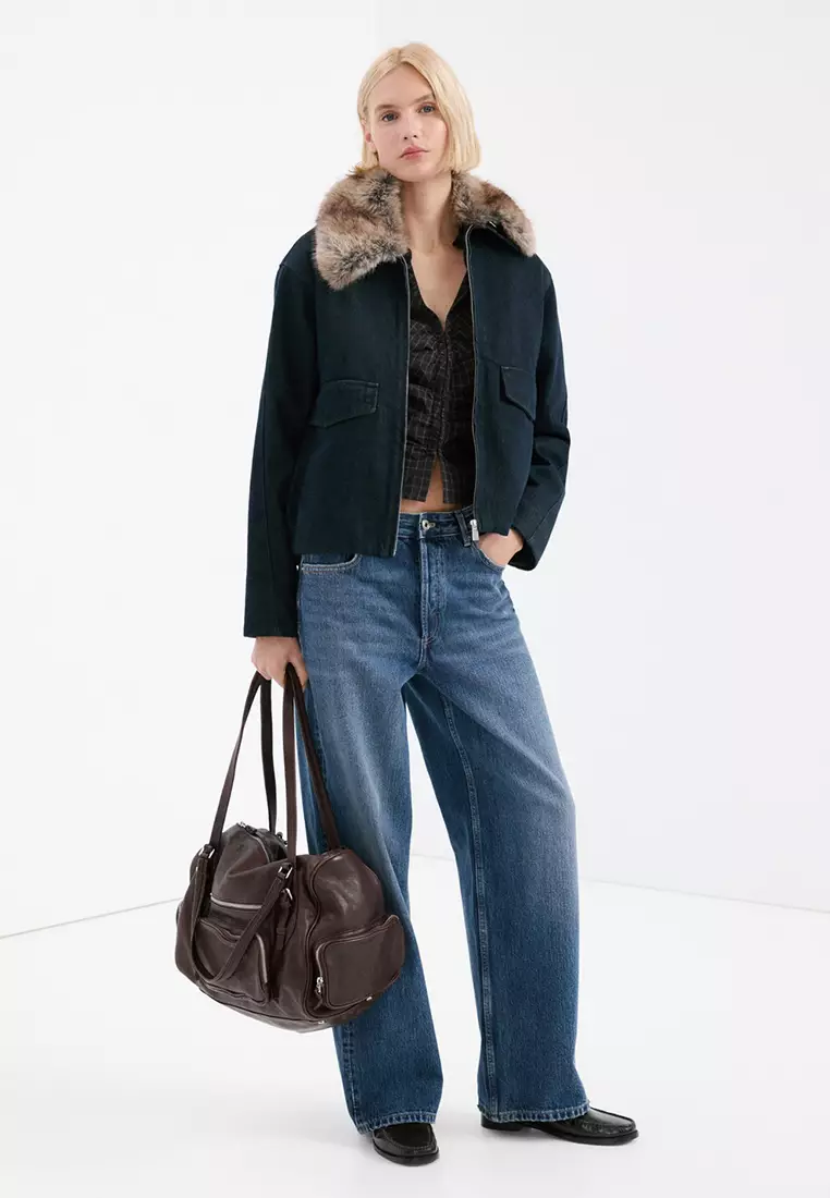 Straight Low-Waist Jeans