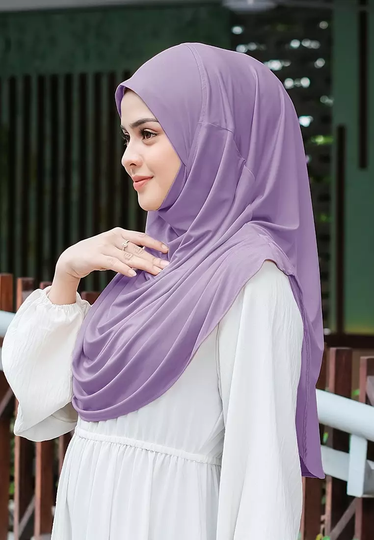 HIJAB INSTAN FATHIA - PURPLE