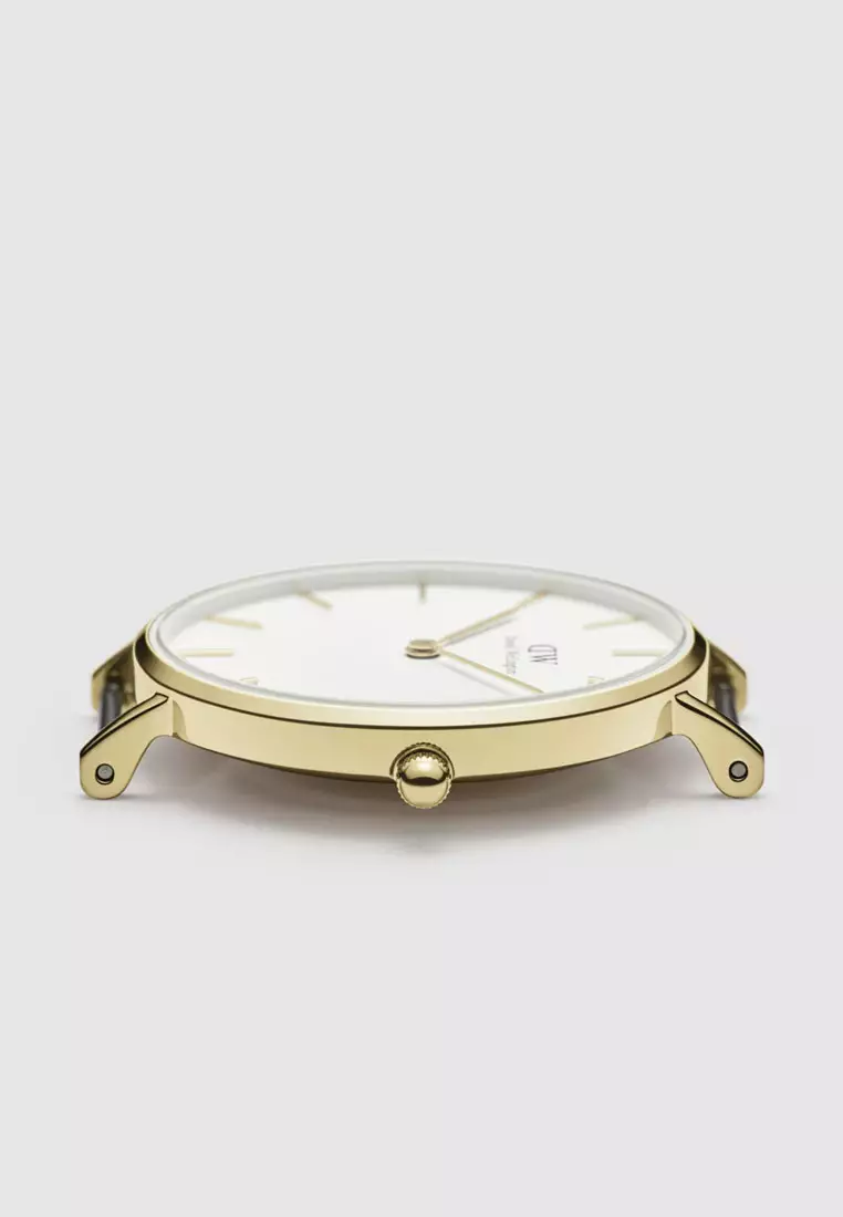Petite Evergold 32mm Watch White dial Mesh strap Gold jam tangan perempuan jam tangan wanita Watch for women DW