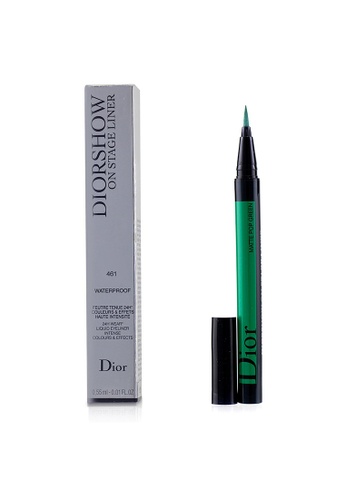 Buy Christian Dior Christian Dior Diorshow On Stage Liner Waterproof 461 Matte Pop Green 0 55ml 0 01oz Zalora Hk