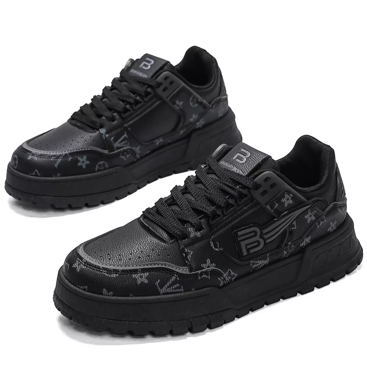 Sepatu Pria Casual Sekolah Kekinian Modis Sneakers Cowok Gen Z Style QNK806