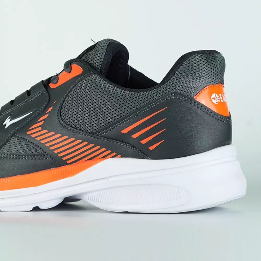 Eagle Sepatu Lifestyle Hampton - ABU TUA/ORANYE