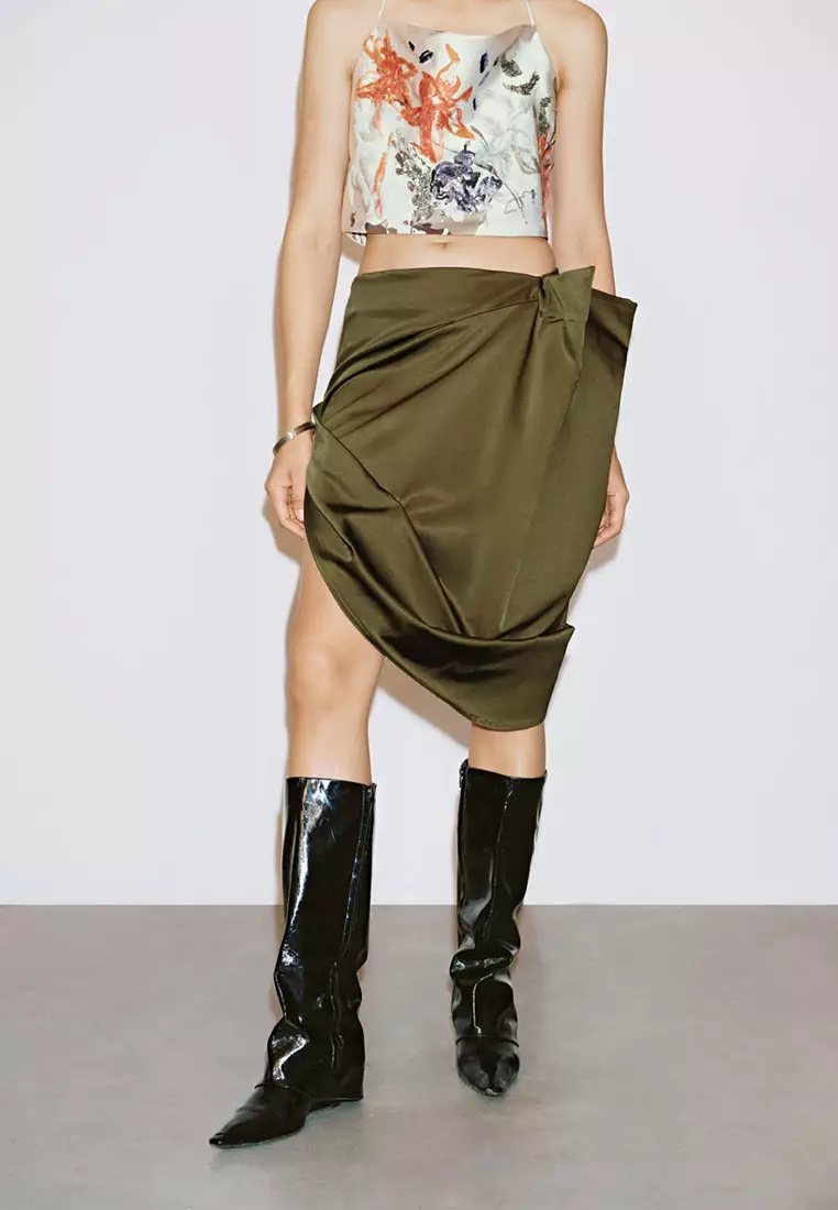 【UR设计师系列】UR春季新款女装不规则半裙UWA550001