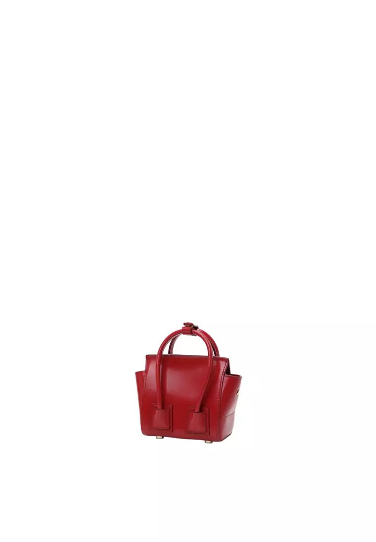 [Online Exclusive] UNNI Nano Top Handle Bag - Red