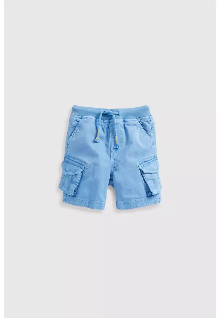 Buy Mothercare Blue Cargo Shorts 2025 Online ZALORA Philippines