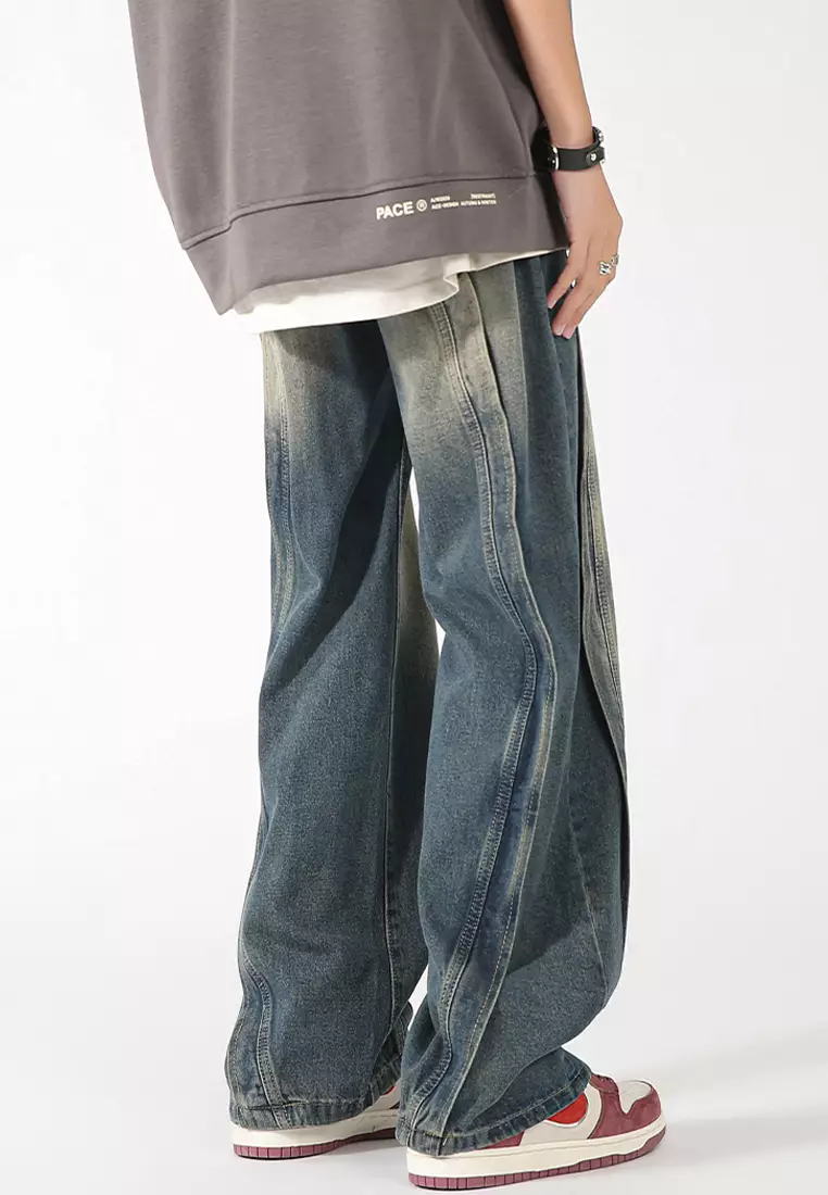 Buy Twenty Eight Shoes Vintage Washed Loose Fit Jeans LK-DKS2383