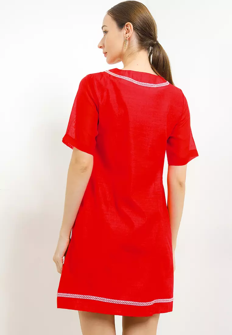 Short Sleeve Mini Dress