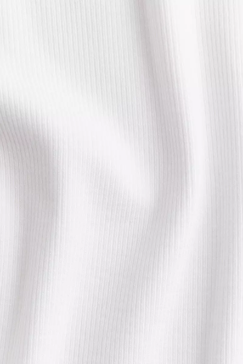 Ribbed modal-blend T-shirt