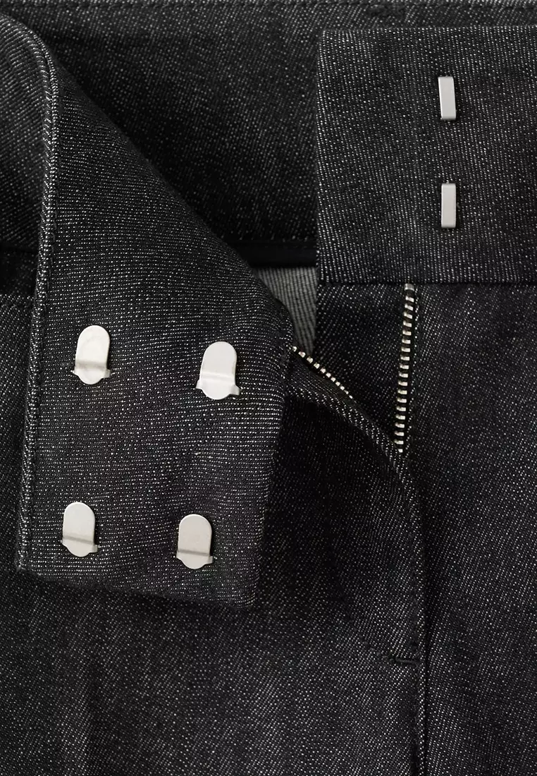 Mid-Rise Flared Jeans