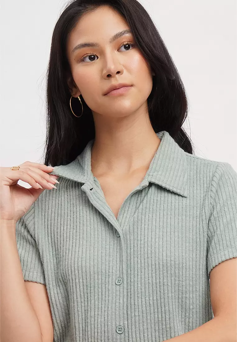 Button down polo penshoppe 2025