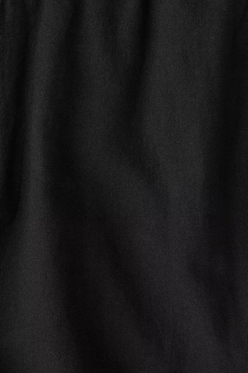 Regular Fit Linen-blend trousers