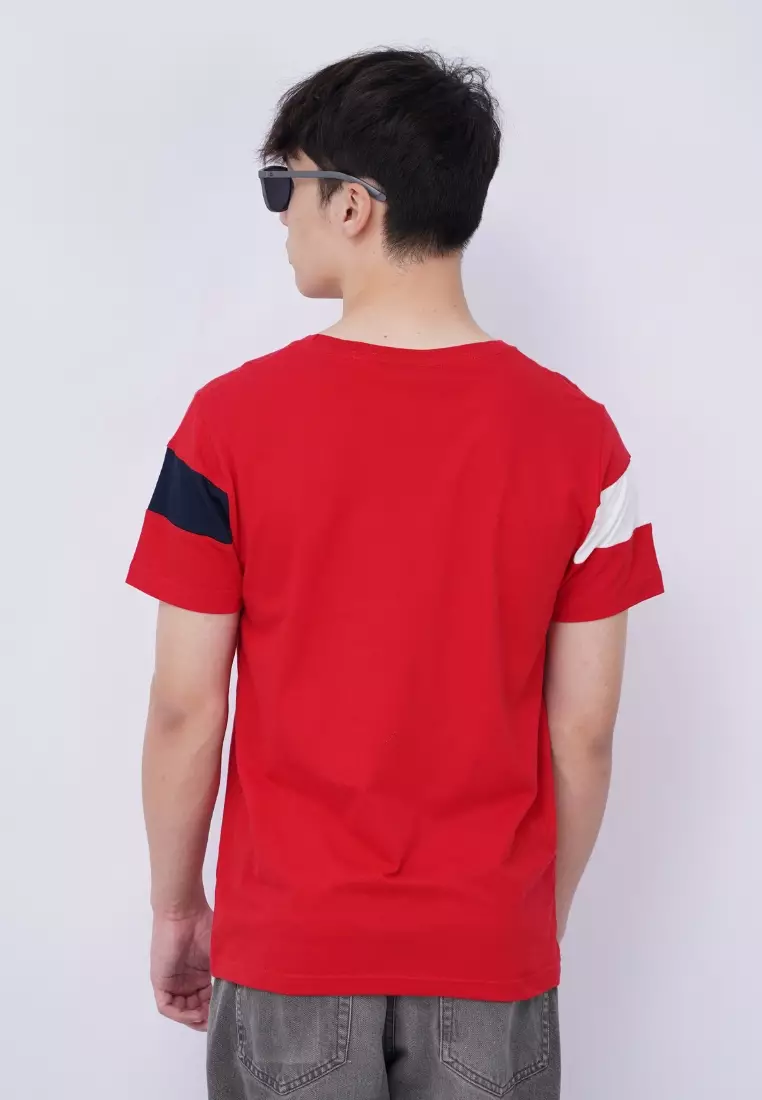 Ryusei Kaos Pria Hideyuki CMB Red