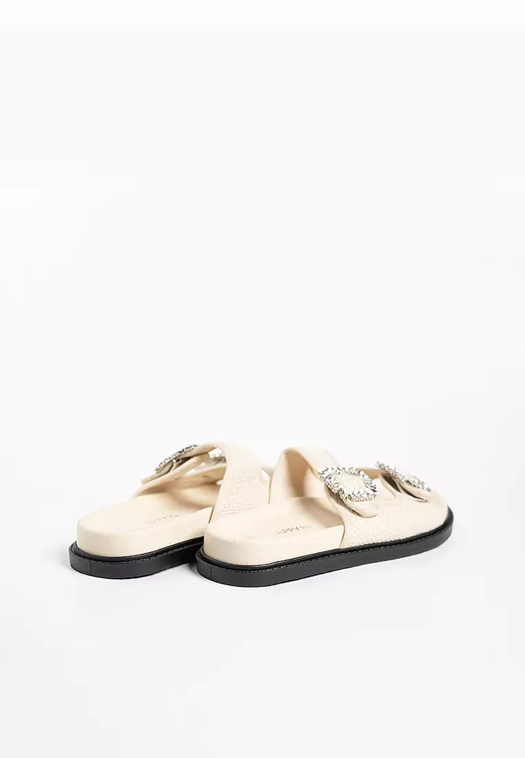 Chestee Jute Rhinestone Sandals