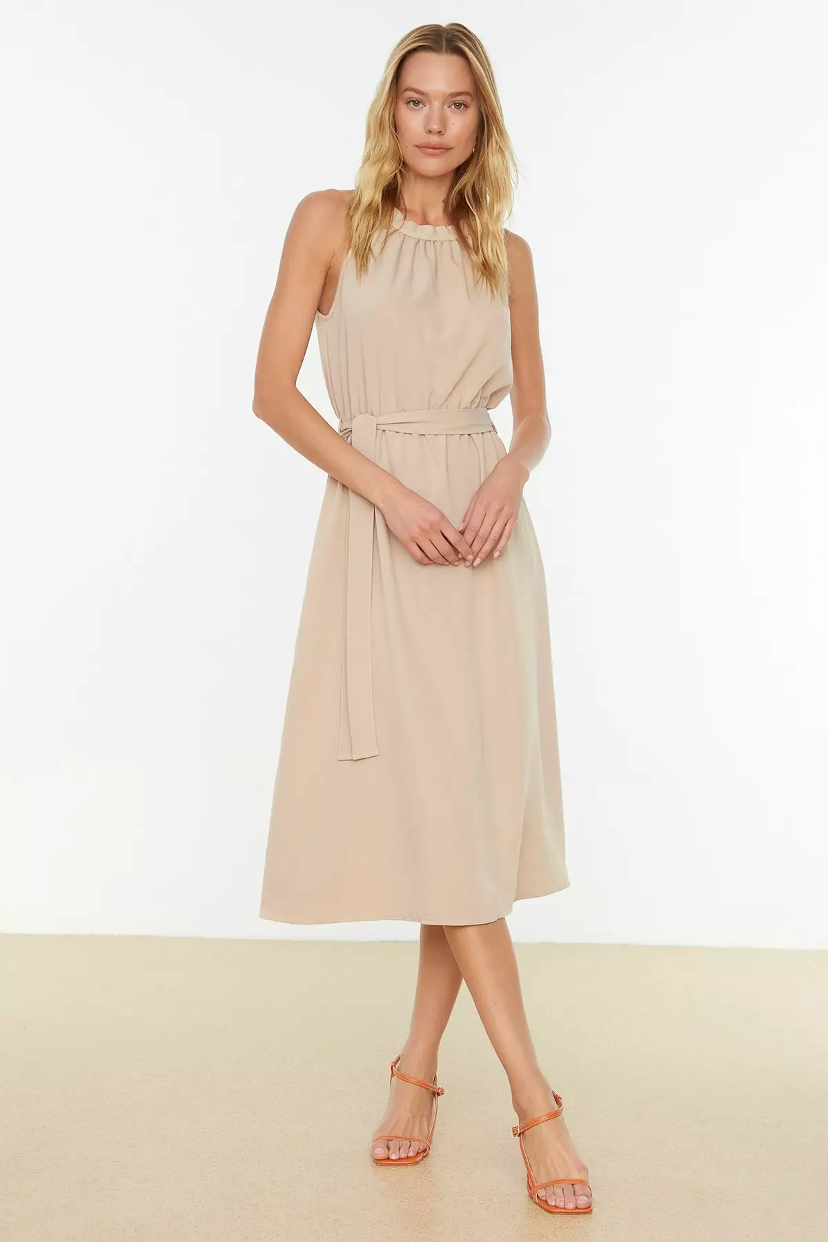 Belted Dress
