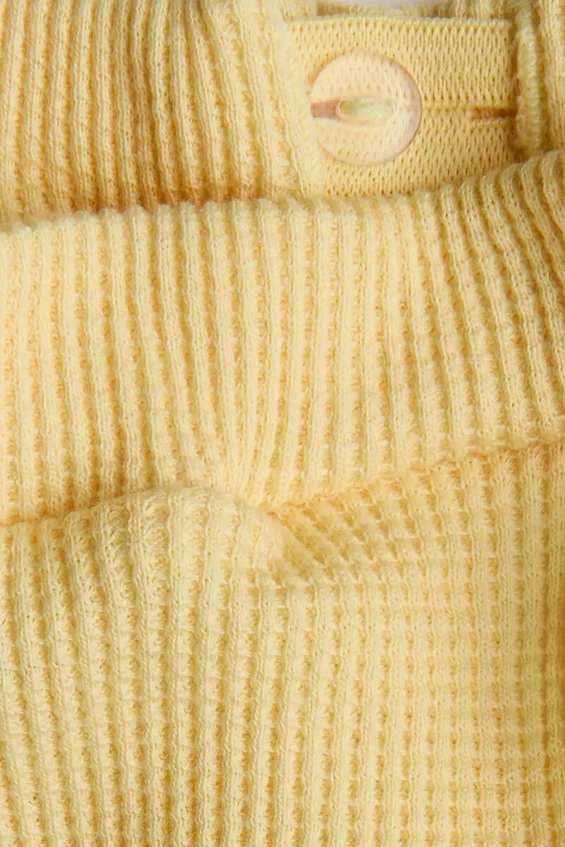 2-piece waffled cotton set