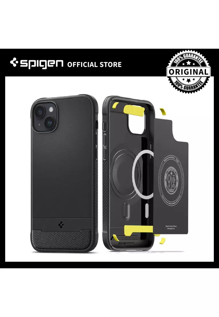 Spigen Rugged Armor Mag iPhone 14 Pro Max TPU Case - Black