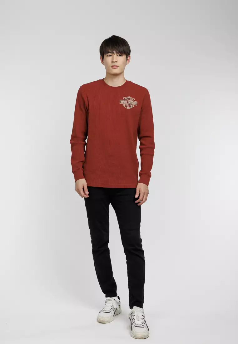 Harley-Davidson Bar & Shield 3D Long Sleeve Tee