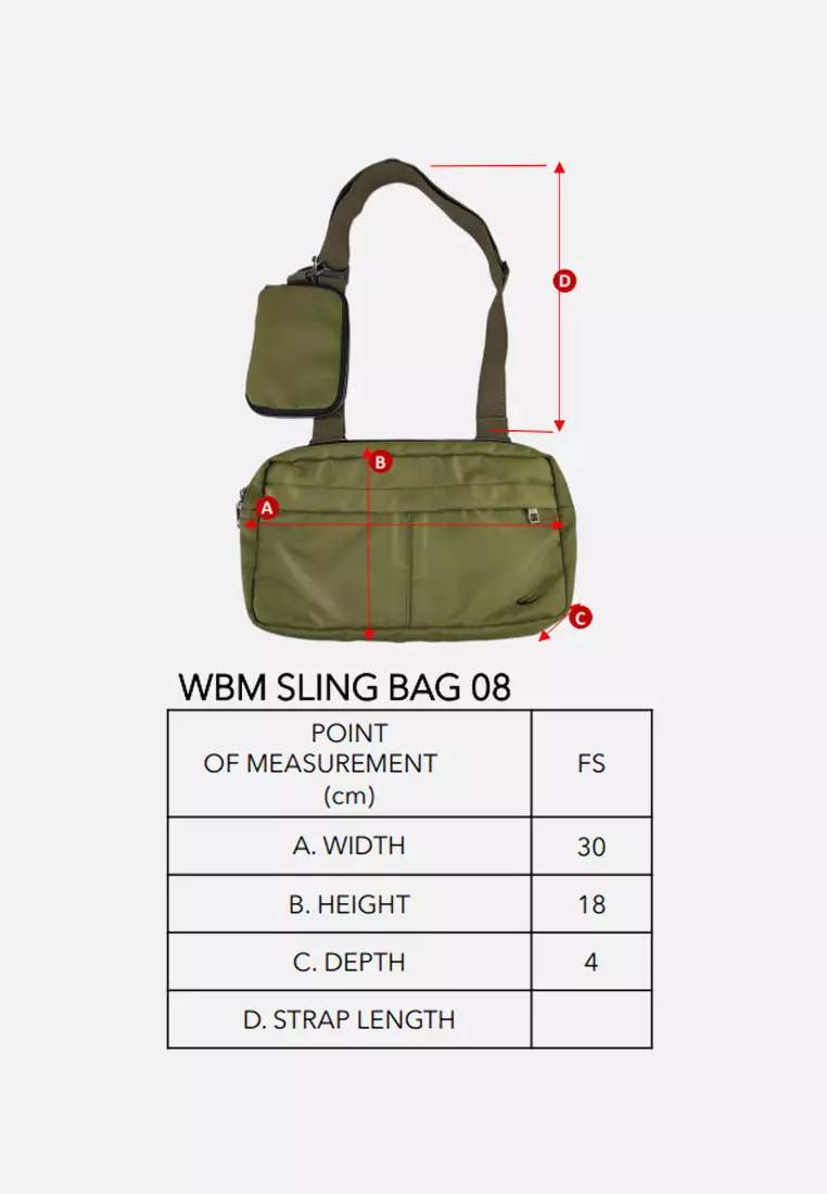 Buy World Balance Men's Sling Bag 08 2026 Online | ZALORA Philippines