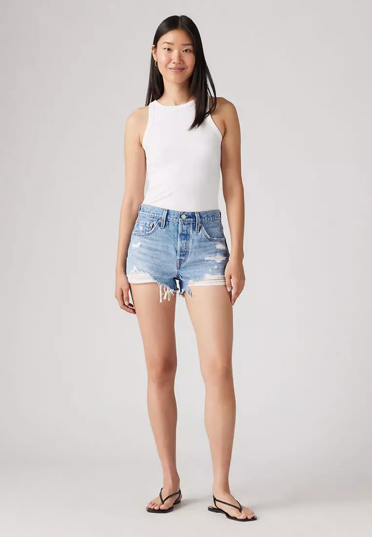 Buy Levi's Women's 501® Original High-Rise Jean Shorts 56327-0475
