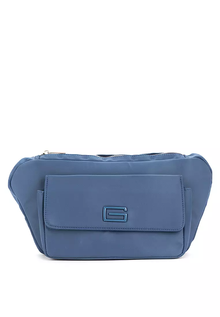 Buy Marithe + Francois Girbaud Girbaud Men's Horizon Blue CG Belt Bag ...