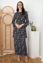 Black, Purple, White